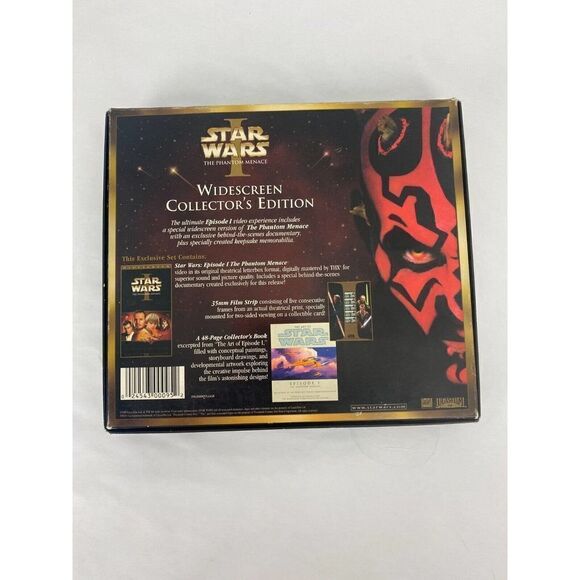 Star Wars Episode I: The Phantom Menace VHS, 2000, Widescreen Video Collector's - Picture 8 of 10